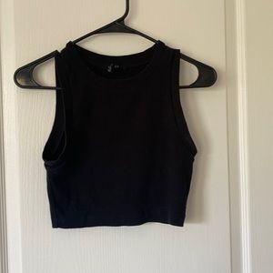 Black Crop Top